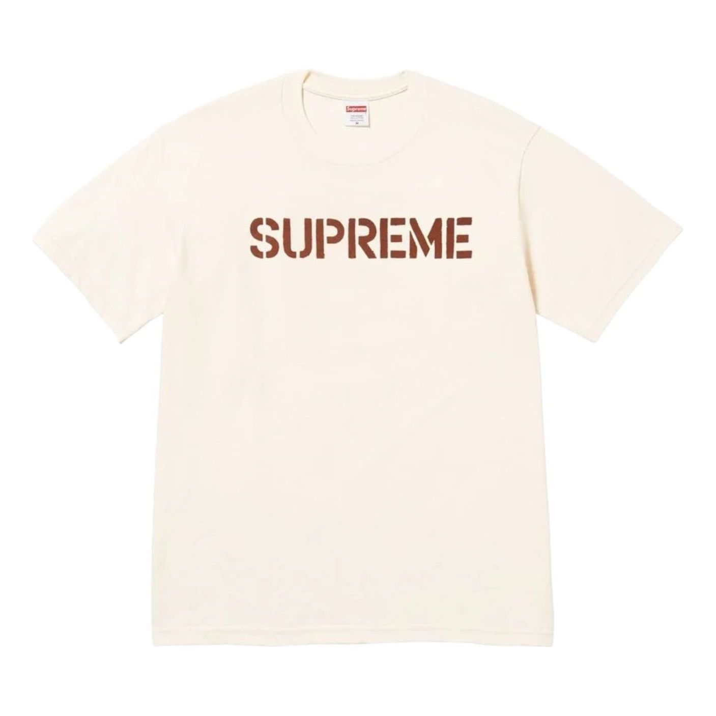 Supreme SS26 Hard T-Shirt 'Natural' SUP-SS26-164-NTL