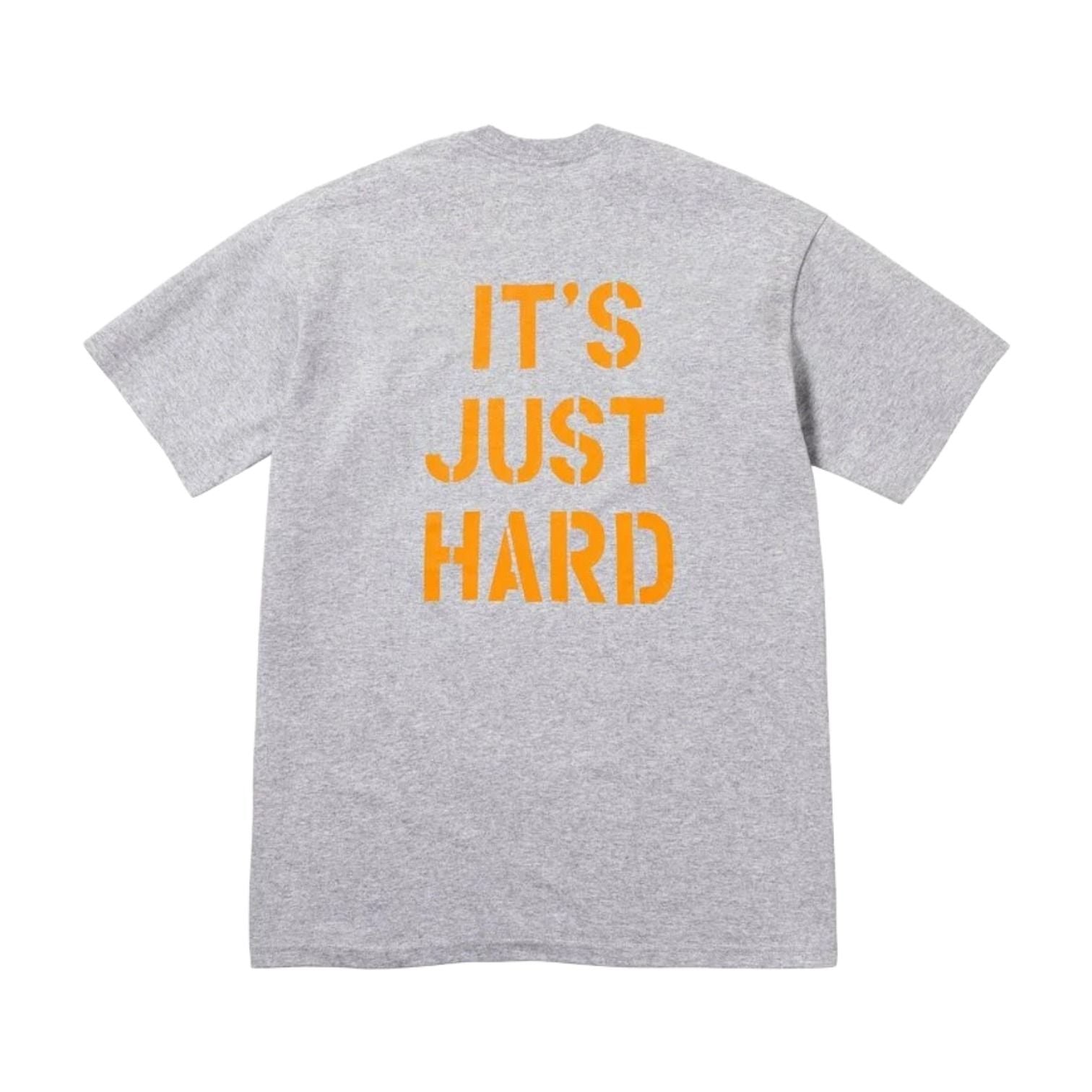 Supreme SS26 Hard T-Shirt 'Heather Grey' SUP-SS26-164-GRY