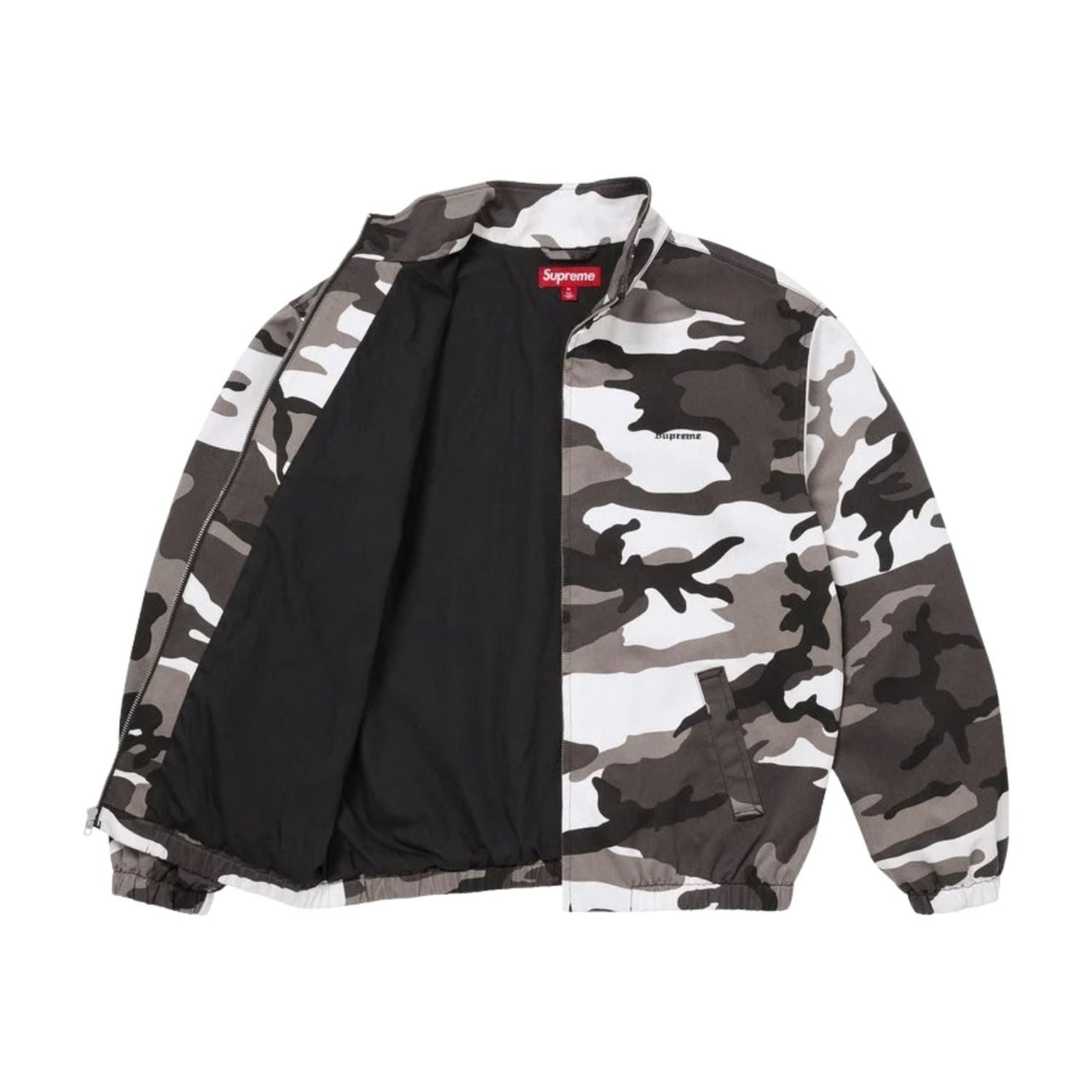 Supreme SS26 Harrington Jacket 'Snow Camo' SUP-SS26-268-SMO