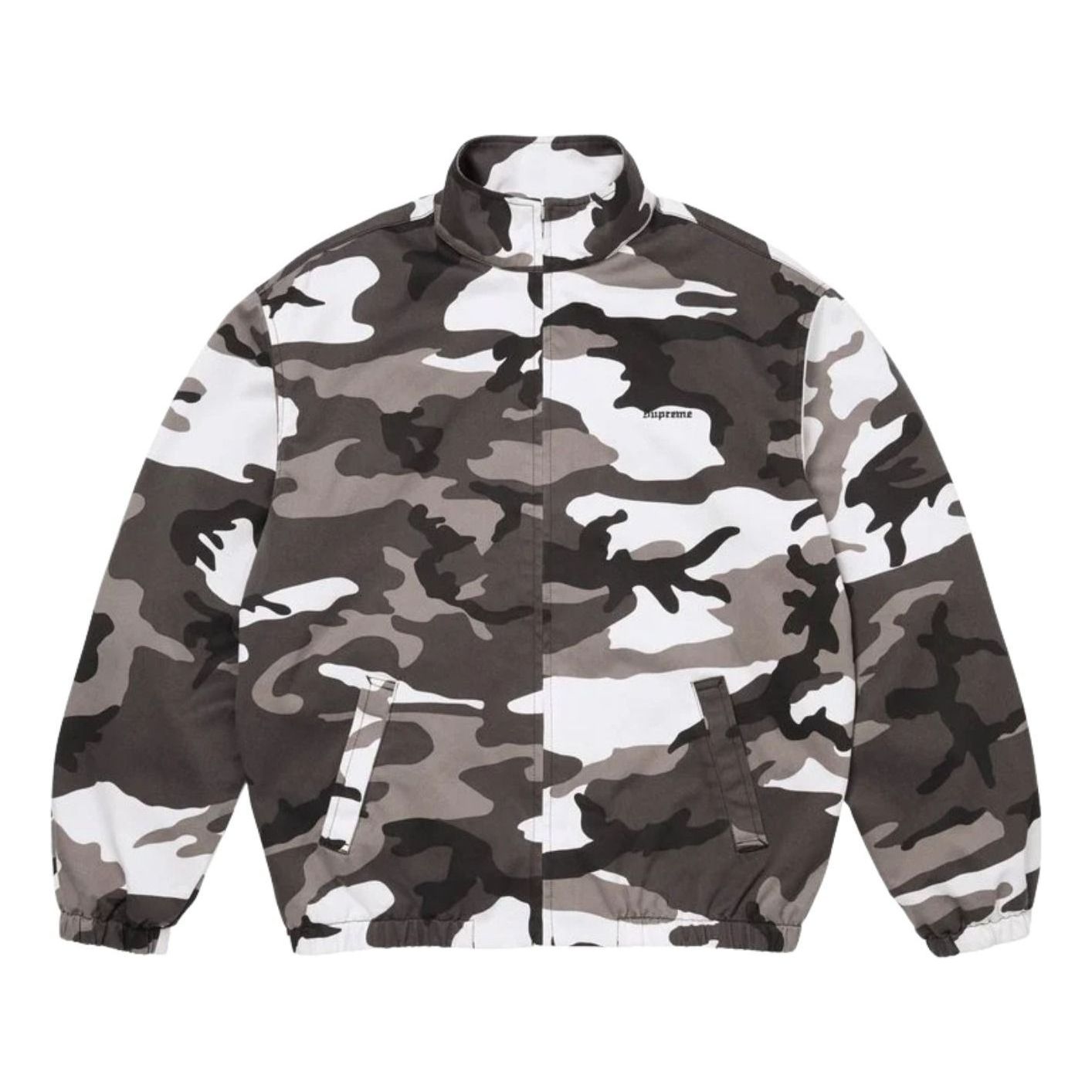 Supreme SS26 Harrington Jacket 'Snow Camo' SUP-SS26-268-SMO