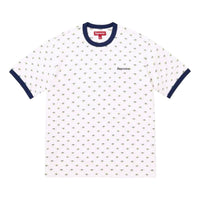 Supreme SS26 Hearts Intarsia Ringer T-Shirt 'White' SUP-SS26-197-WHT
