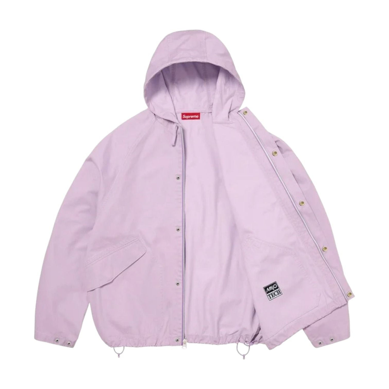 Supreme SS26 Hooded Raglan Jacket 'Lilac' SUP-SS26-214-LLC