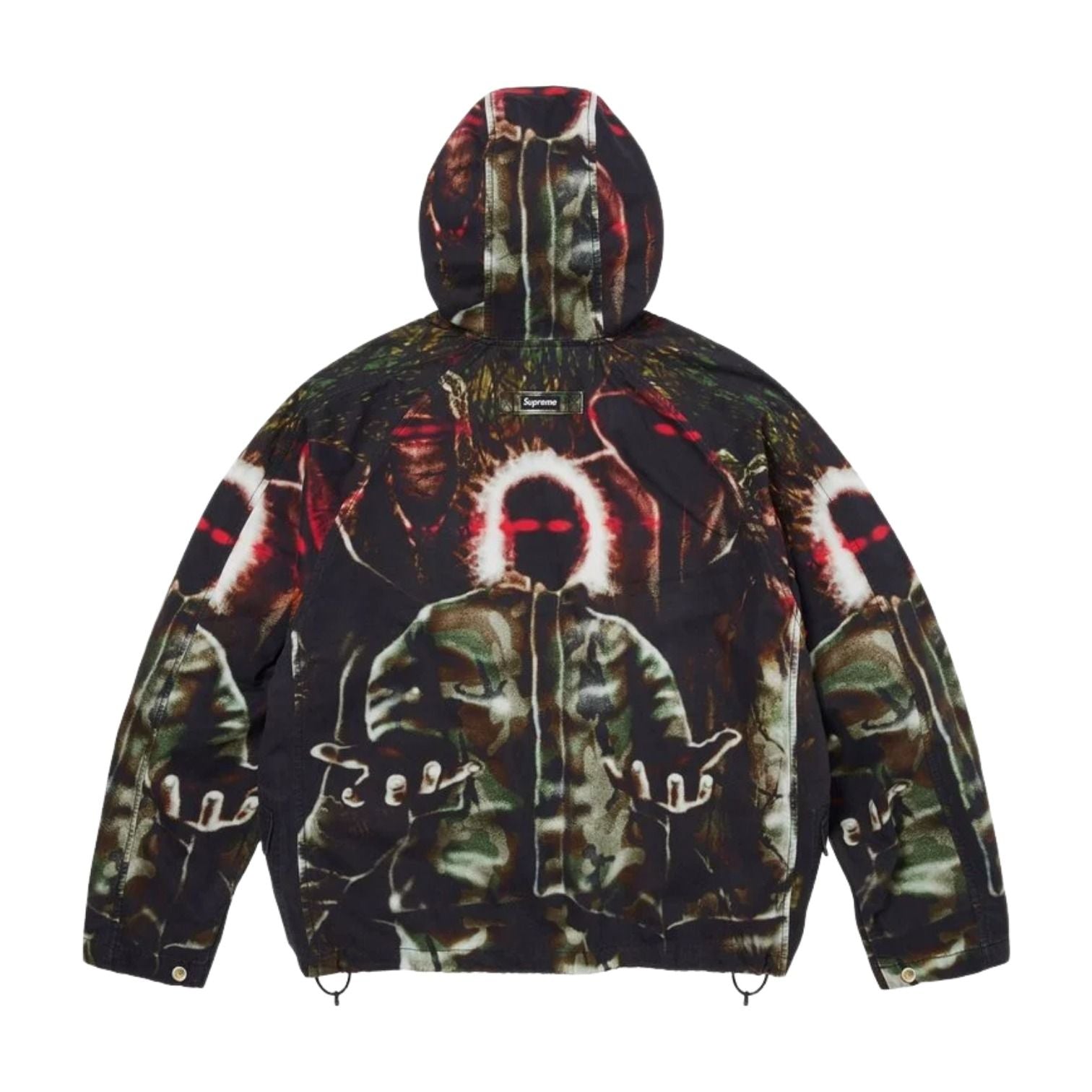 Supreme SS26 Hooded Raglan Jacket 'Art Dealer Camo' SUP-SS26-214-CMO