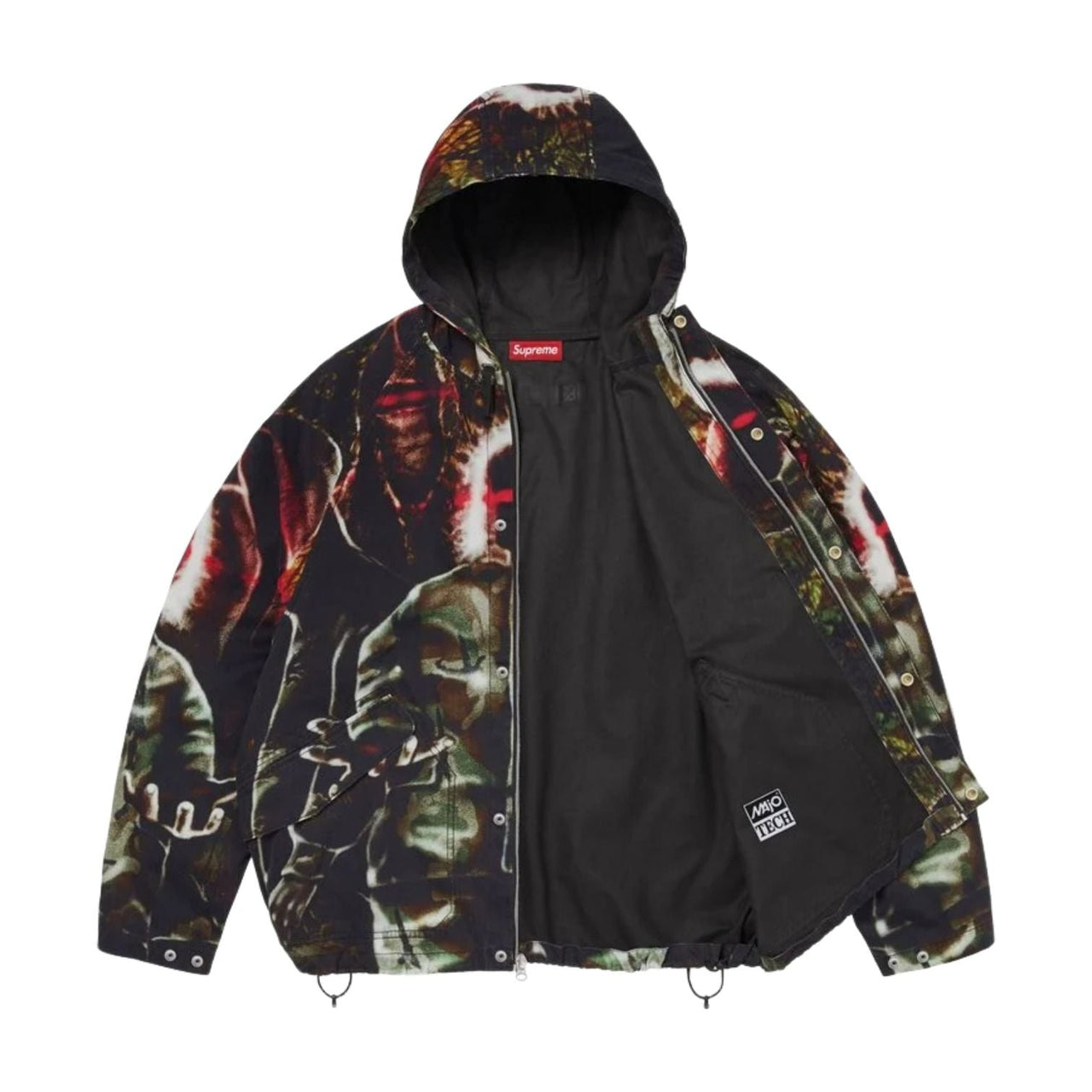 Supreme SS26 Hooded Raglan Jacket 'Art Dealer Camo' SUP-SS26-214-CMO