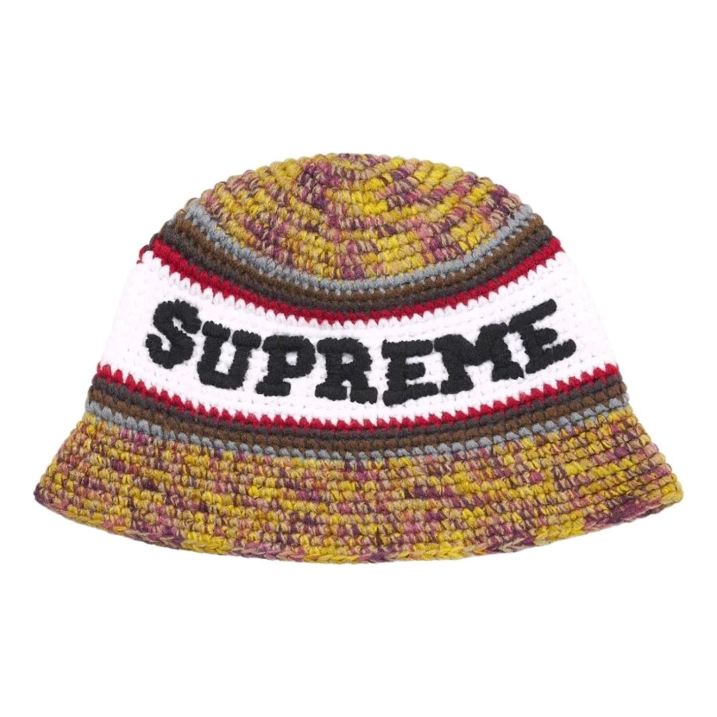 Supreme SS26 Knit Logo Crusher 'Yellow' SUP-SS26-1030-YEL