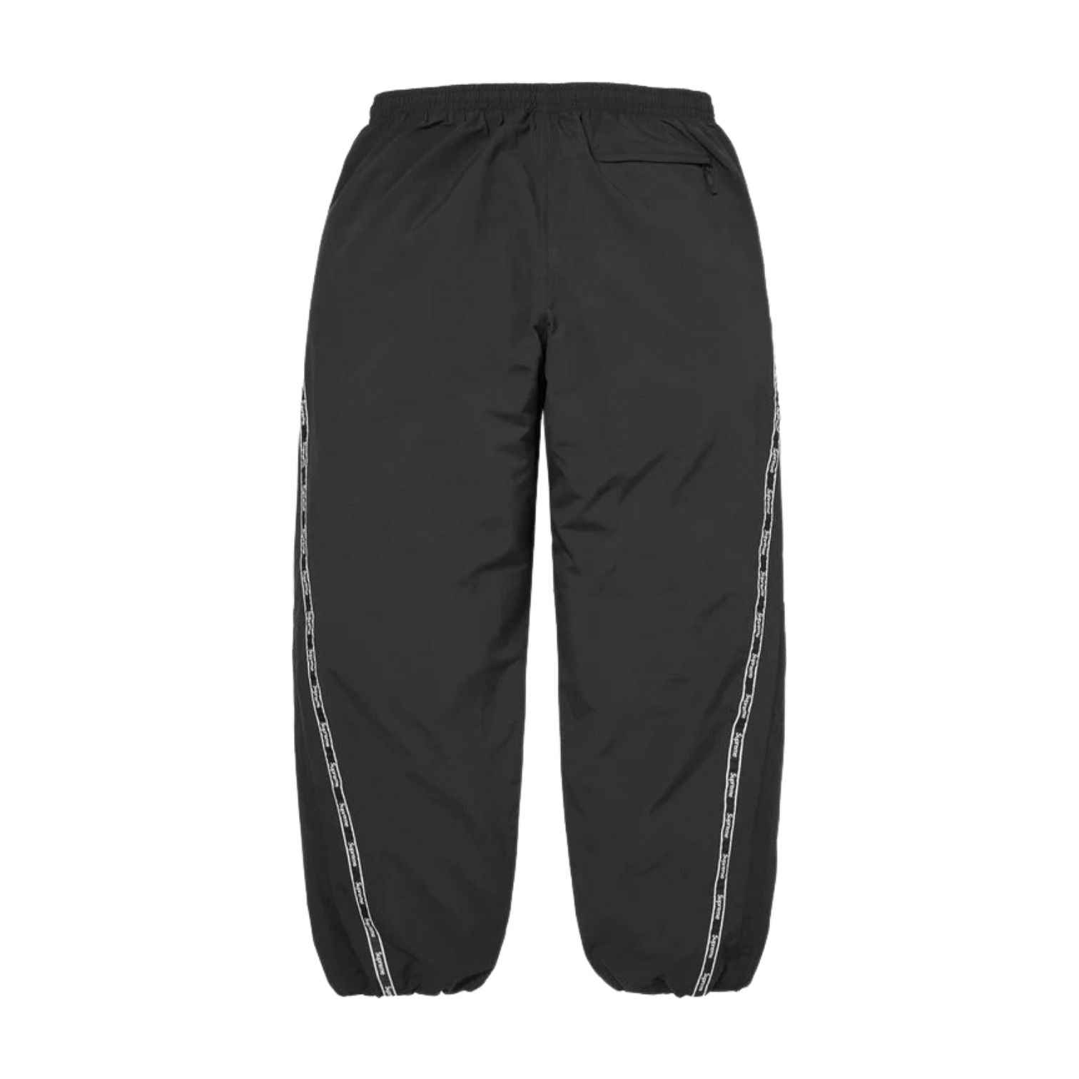 Supreme SS26 Logo Taping Track Pant 'Black' SUP-SS26-266-BLK