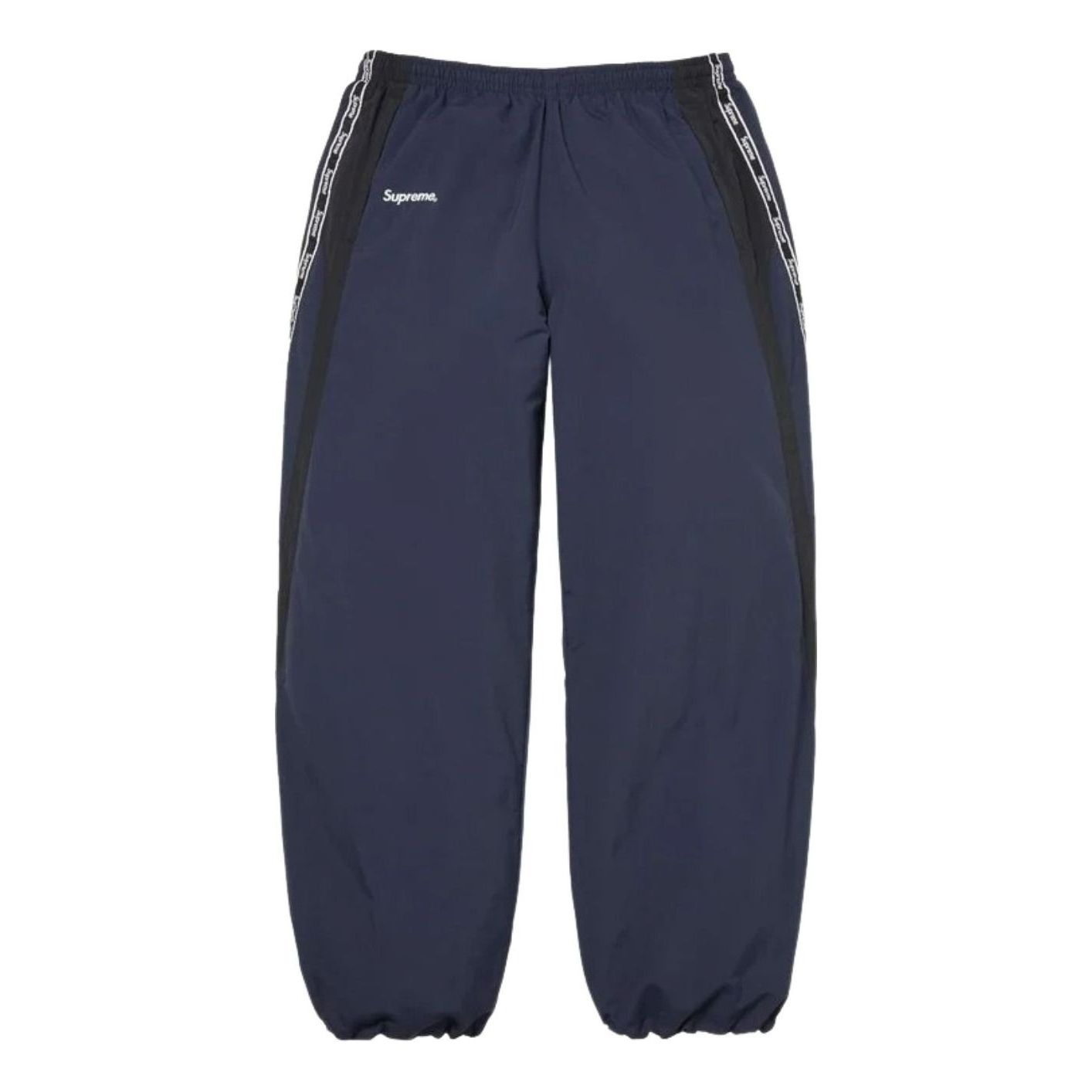 Supreme SS26 Logo Taping Track Pant 'Navy' SUP-SS26-266-NVY