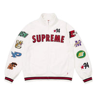 Supreme SS26 Mascots Zip Up Sweatshirt Jacket 'White' SUP-SS26-126-WHT