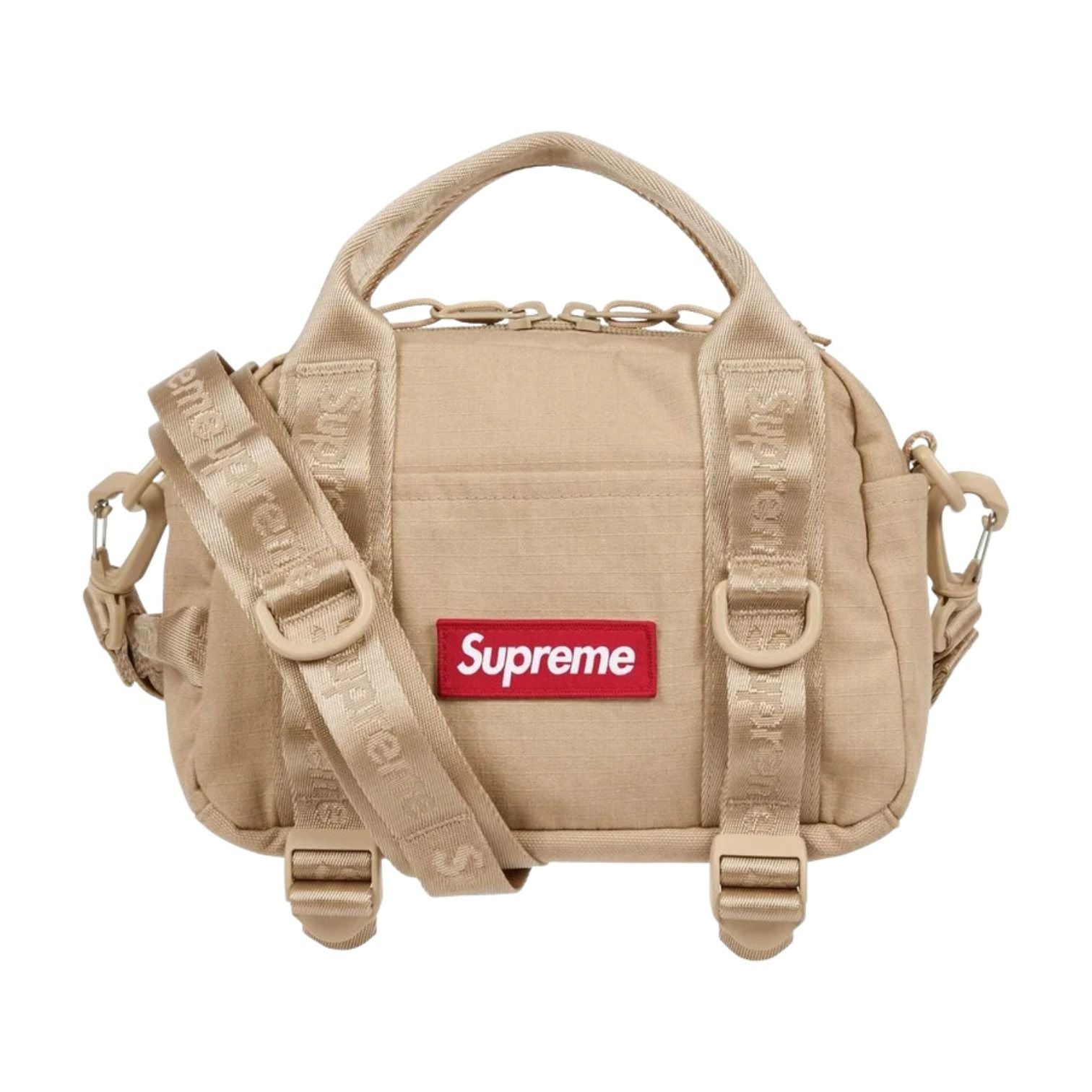 Supreme SS26 Mini Duffle Bag 'Tan' MINIDUFFLEBAG-SS26-TAN