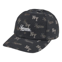 Supreme SS26 Monogram 6-Panel 'Black' SUP-SS26-1067-BLK