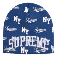 Supreme x New Era SS26 Monogram Beanie 'Royal' SUP-SS26-1038-RYL