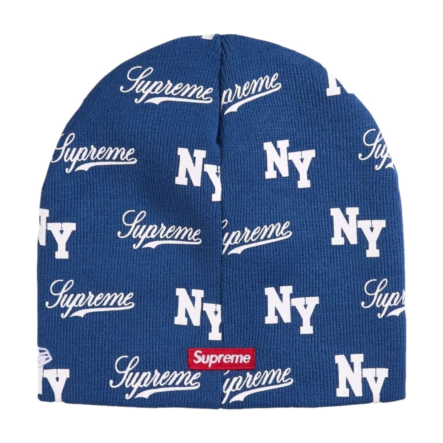 Supreme x New Era SS26 Monogram Beanie 'Royal' SUP-SS26-1038-RYL
