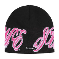 Supreme x New Era SS26 Cursive Beanie 'Black' SUP-SS26-1010-BLK