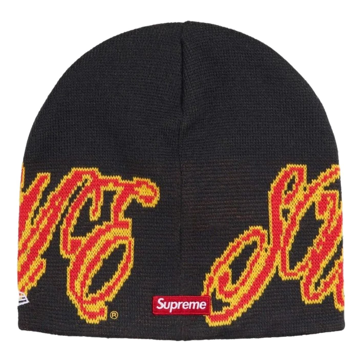 Supreme x New Era SS26 Cursive Beanie 'Dark Navy' SUP-SS26-1010-DRKNVY