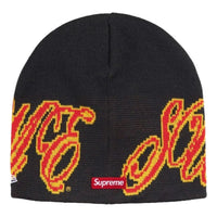 Supreme x New Era SS26 Cursive Beanie 'Dark Navy' SUP-SS26-1010-DRKNVY