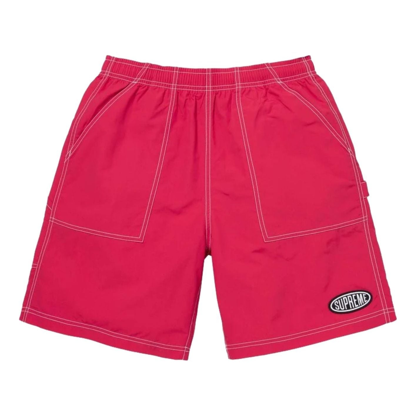 Supreme SS26 Nylon Painter Short 'Magenta' SUP-SS26-298-RED