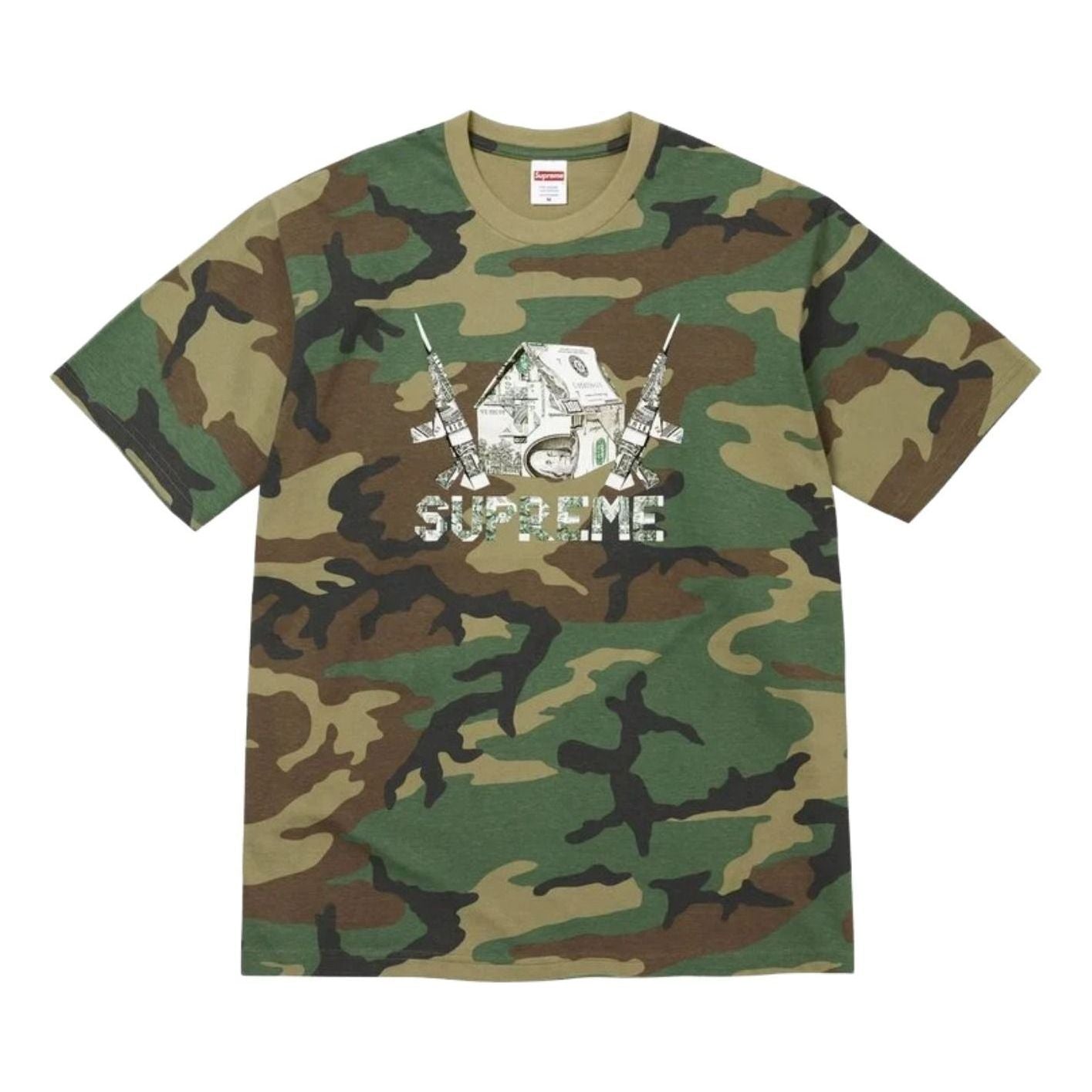 Supreme SS26 Origami T-Shirt 'Woodland Camo' SUP-SS26-160-CAM