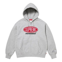 Supreme SS26 Performance Zip Up Hooded Sweatshirt 'Heather Grey' SUP-SS26-015-HETRGRY