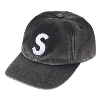 Supreme SS26 Pigment Coated S Logo 6-Panel 'Black' SUP-SS26-1019-BLK