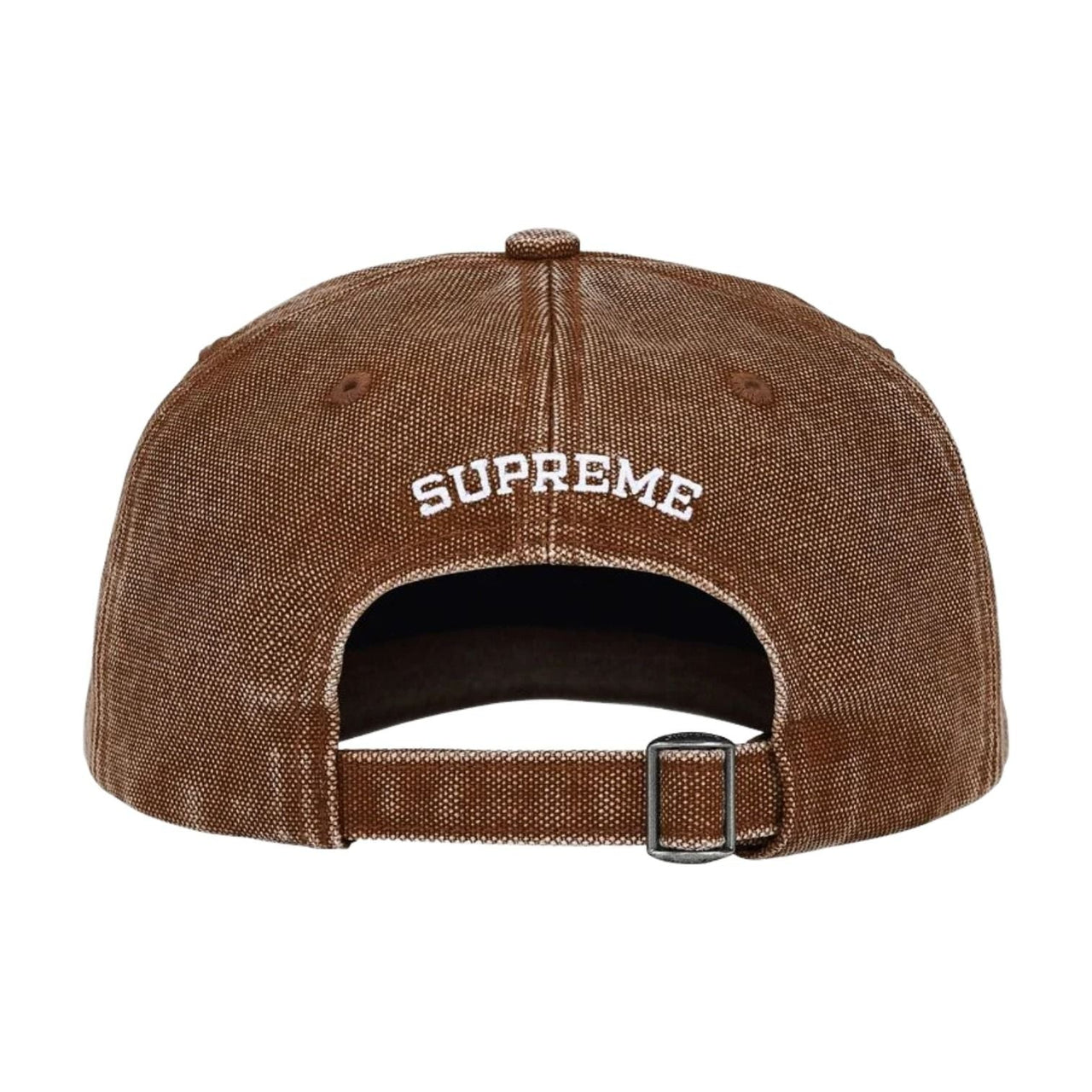 Supreme SS26 Pigment Coated S Logo 6-Panel 'Brown' SUP-SS26-1019-BRN