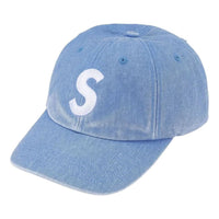 Supreme SS26 Pigment Coated S Logo 6-Panel 'Light Blue' SUP-SS26-1019-BLU