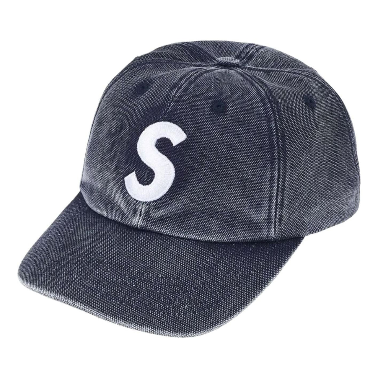 Supreme SS26 Pigment Coated S Logo 6-Panel 'Navy' SUP-SS26-1019-NAV