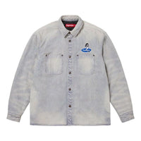 Supreme SS26 Quilted Lined Denim Snap Shirt 'Stripe' SUP-SS26-057-STRP