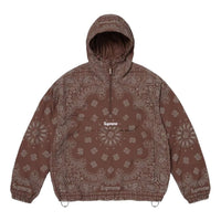 Supreme SS26 Reflective Bandana Anorak 'Brown' SUP-SS26-293-BRN