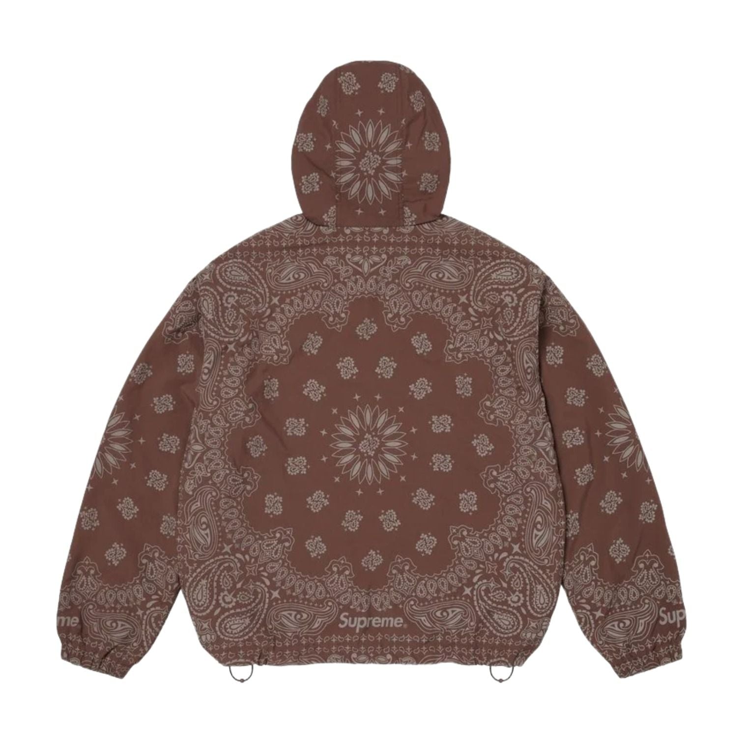 Supreme SS26 Reflective Bandana Anorak 'Brown' SUP-SS26-293-BRN