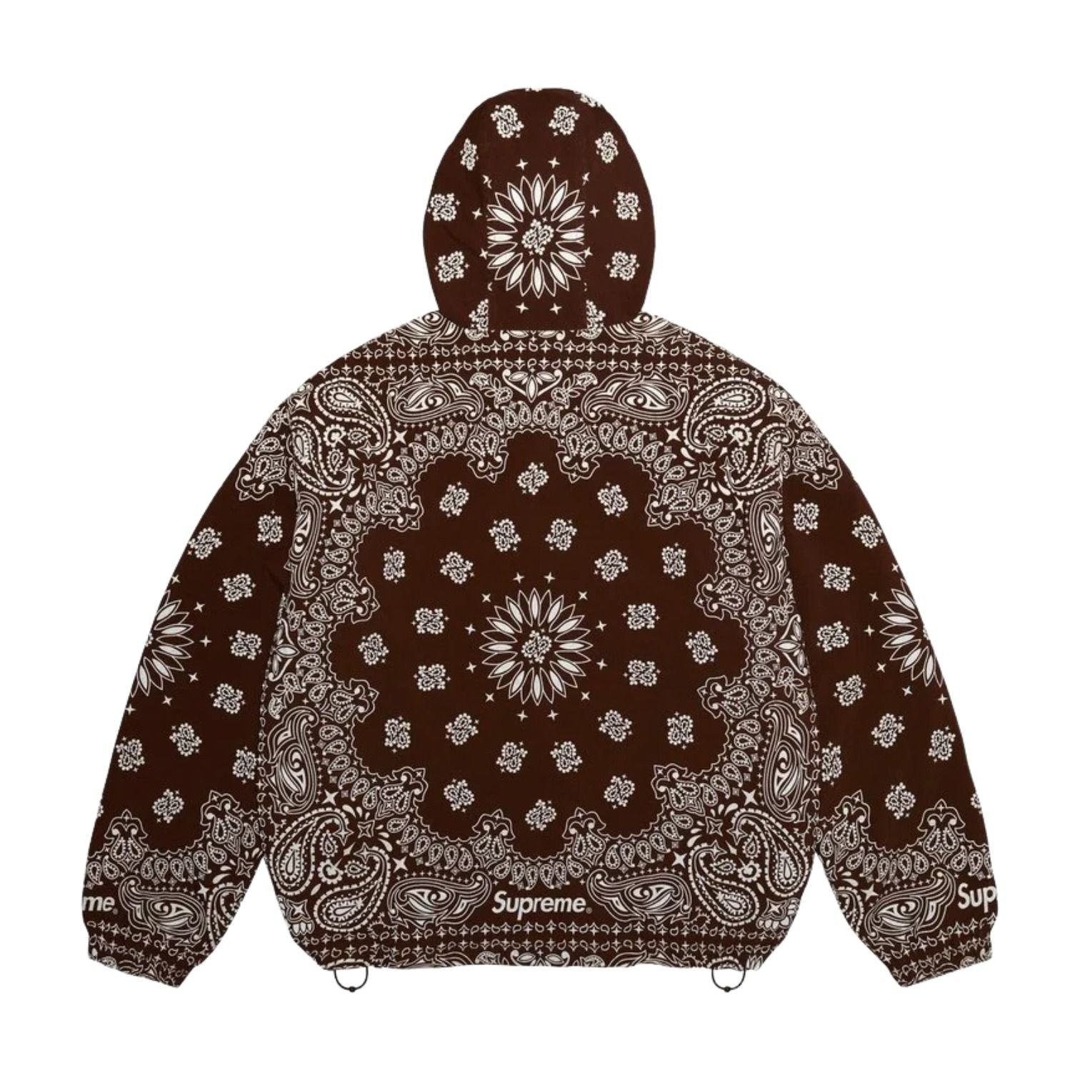 Supreme SS26 Reflective Bandana Anorak 'Brown' SUP-SS26-293-BRN