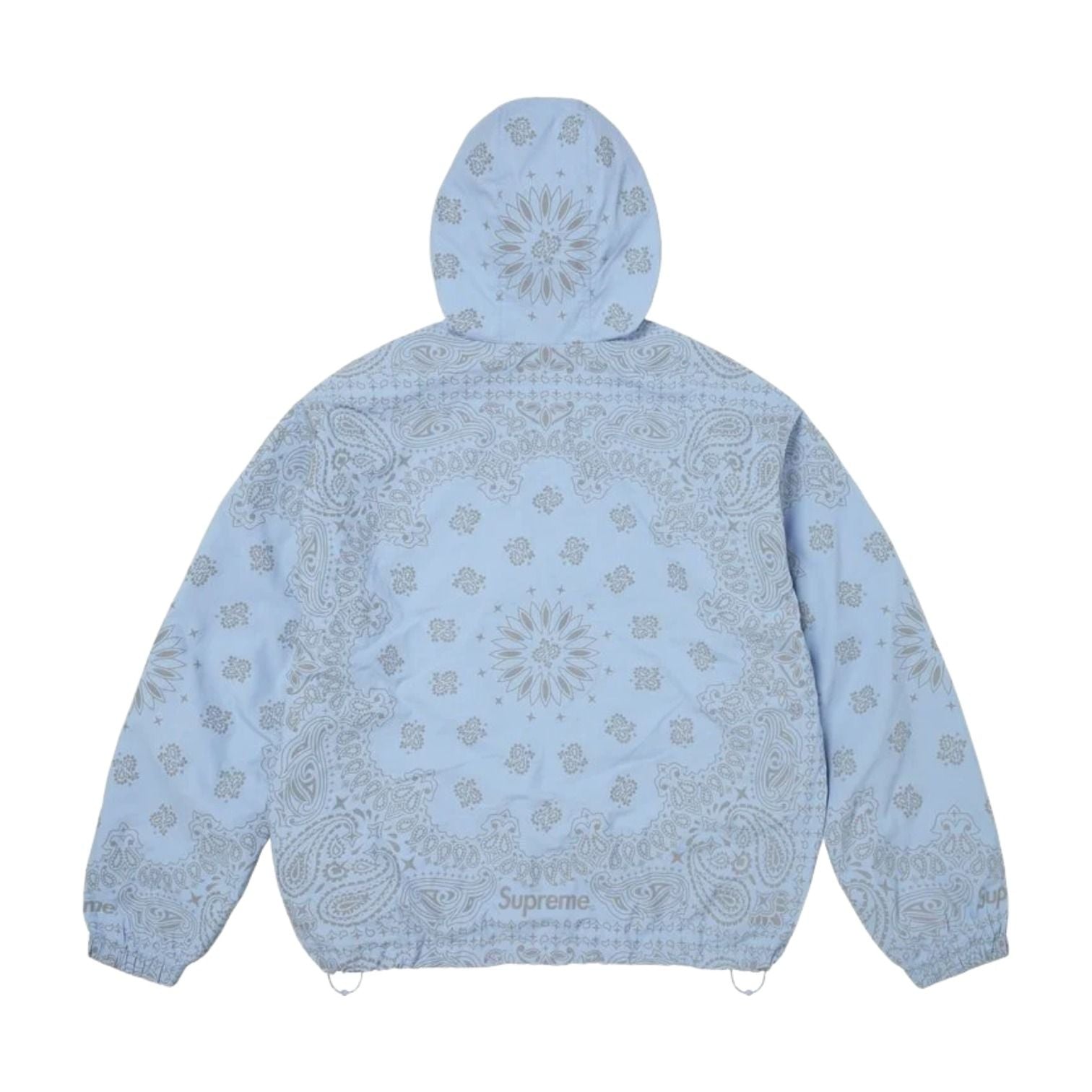 Supreme SS26 Reflective Bandana Anorak 'Light Blue' SUP-SS26-293-BLU