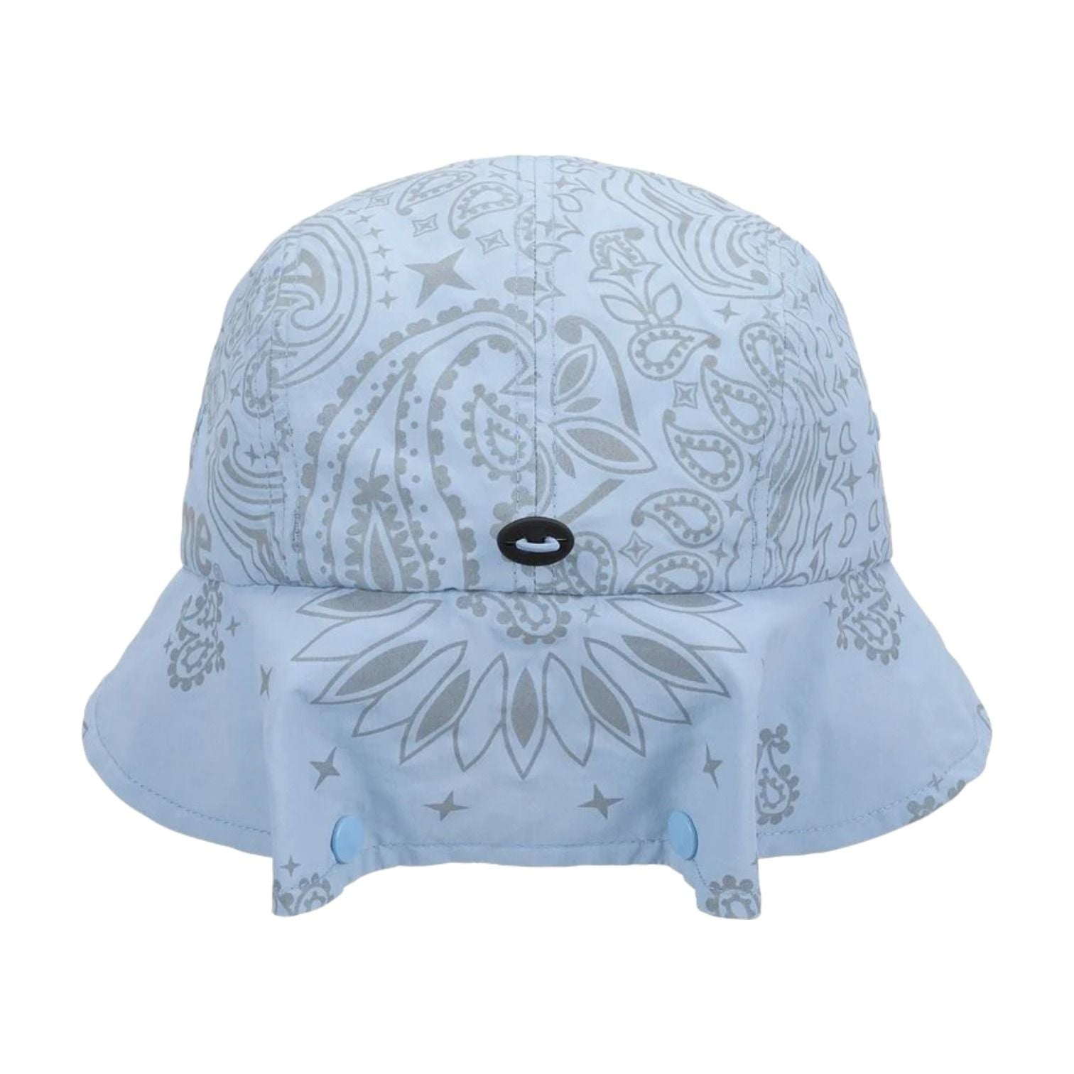 Supreme SS26 Reflective Bandana Sunshield Camp Cap 'Light Blue' SUP-SS26-1048-BLUS