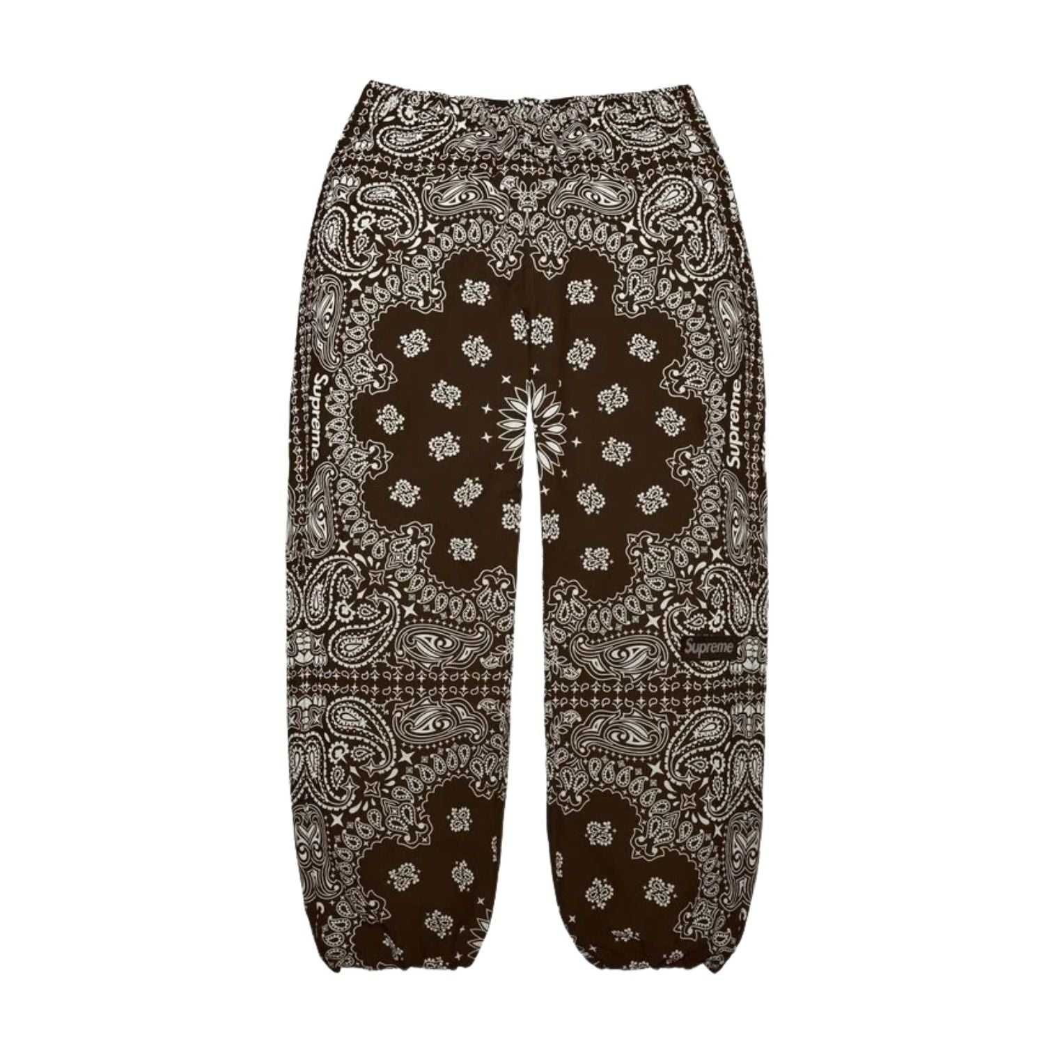 Supreme SS26 Reflective Bandana Track Pant 'Brown' SUP-SS26-295-BRN