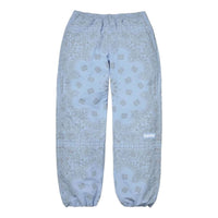 Supreme SS26 Reflective Bandana Track Pant 'Light Blue' SUP-SS26-295-BLU