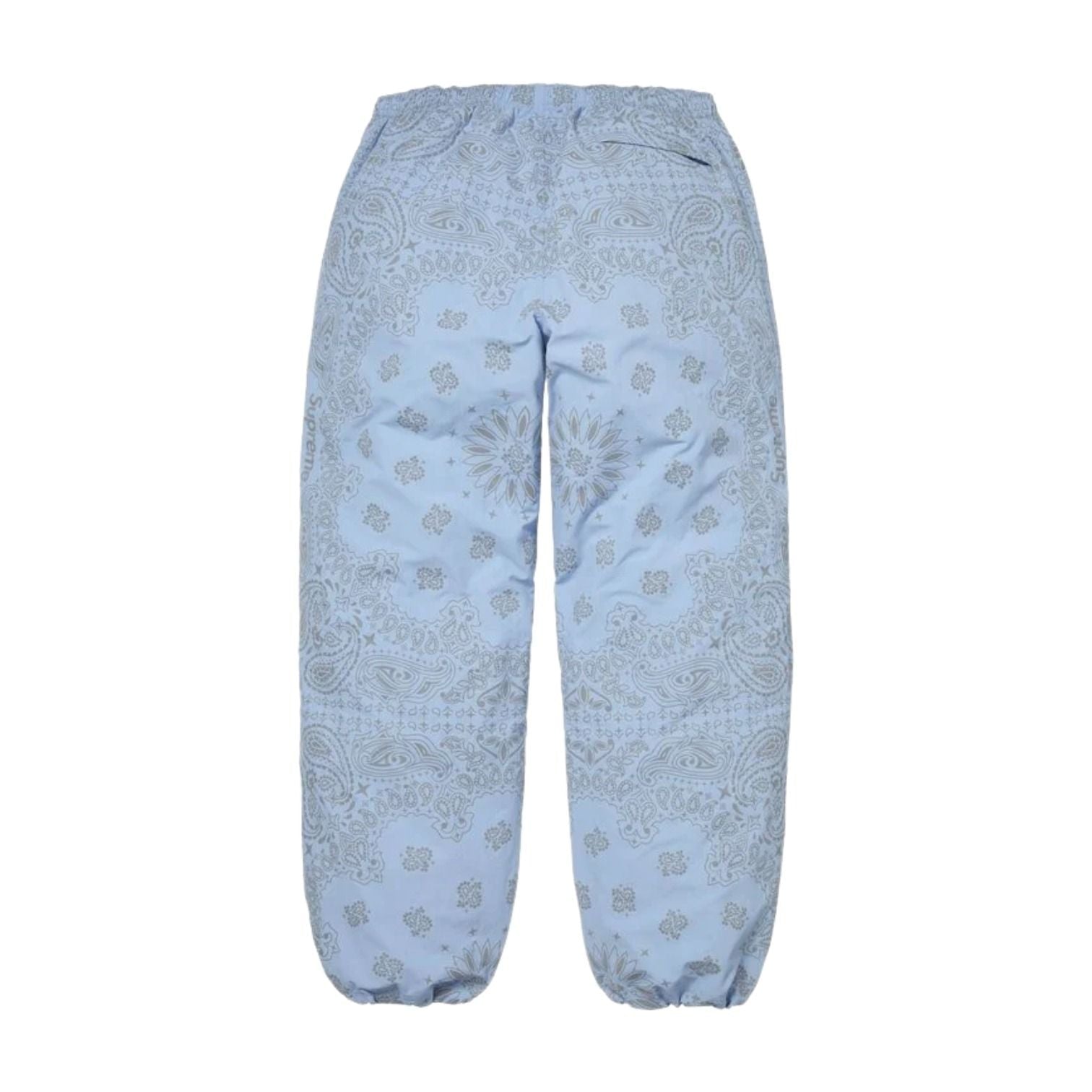 Supreme SS26 Reflective Bandana Track Pant 'Light Blue' SUP-SS26-295-BLU
