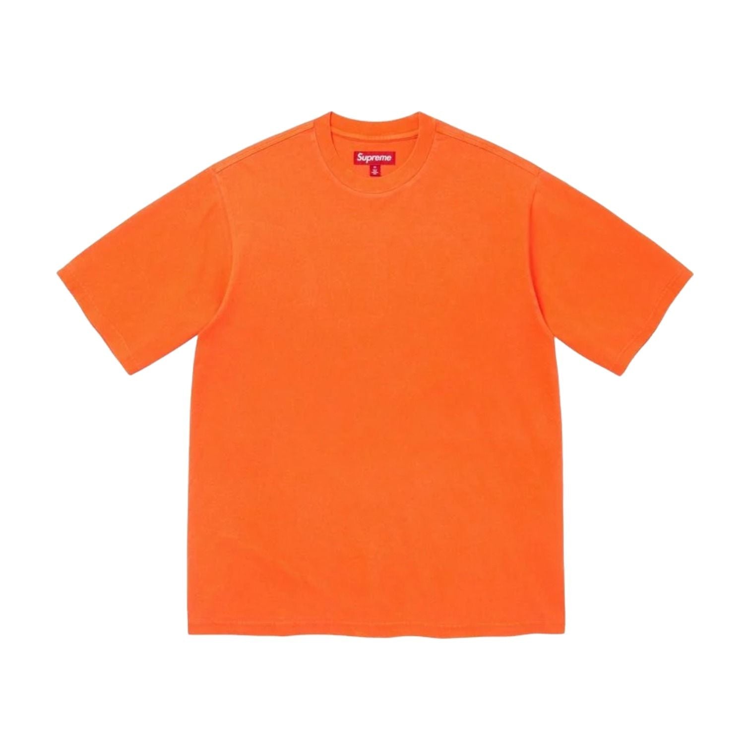Supreme SS26 Rhinestone Script S/S T-Shirt 'Orange' SUP-SS26-324-ORG