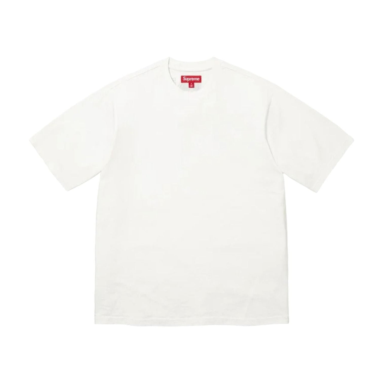 Supreme SS26 Rhinestone Script S/S T-Shirt 'White' SUP-SS26-324-WHT