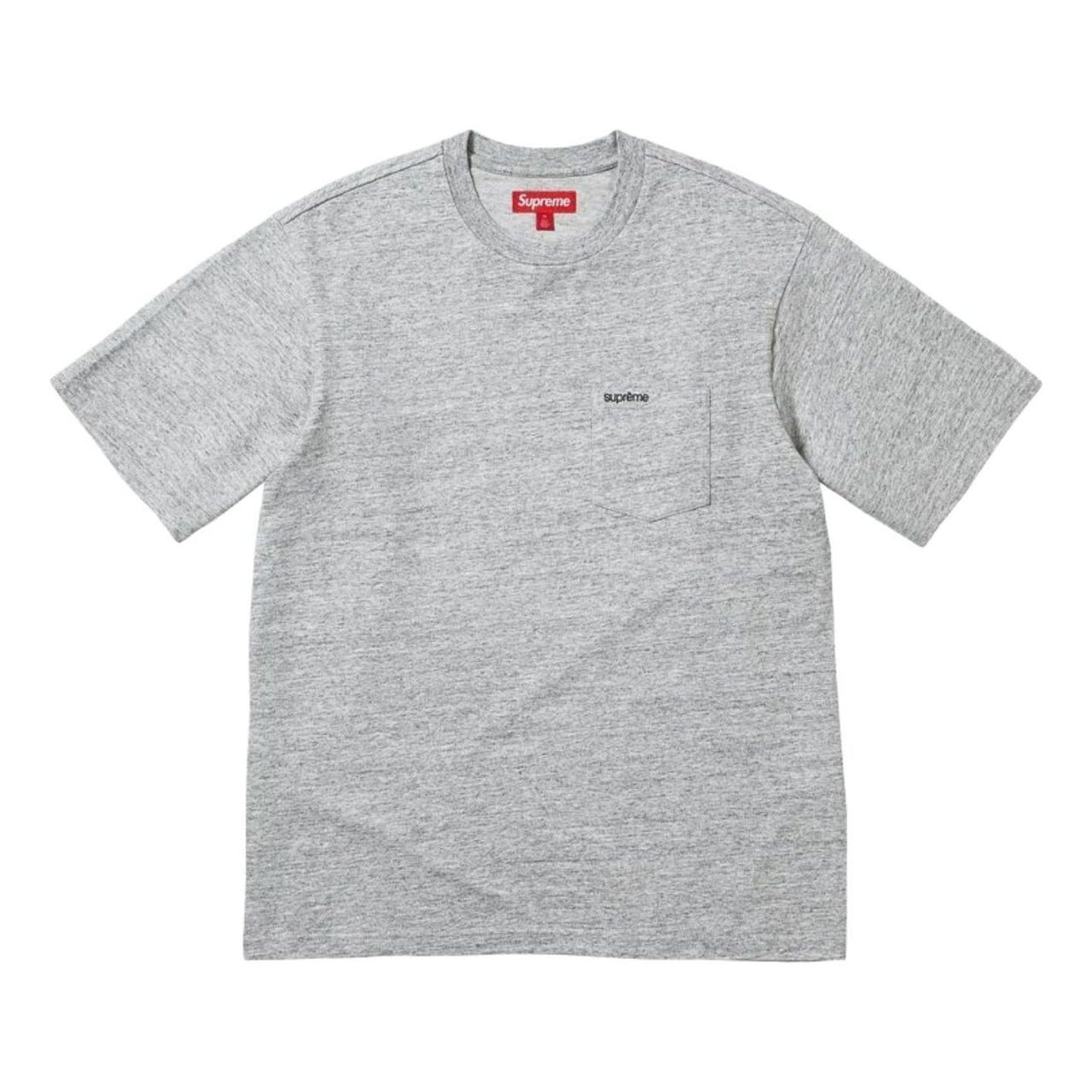 Supreme SS26 S/S Pocket T-Shirt 'Heather Grey' SUP-SS26-141-GRY
