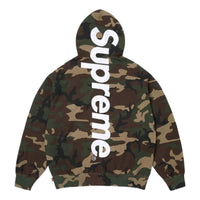 Supreme SS26 Satin Appliqué Hooded Sweatshirt 'Woodland Camo' SUP-SS26-191-CAM