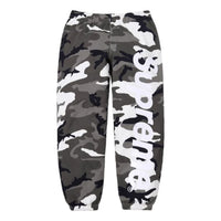 Supreme SS26 Satin Appliqué Sweatpants 'Snow Camo' SUP-SS26-193-SAM