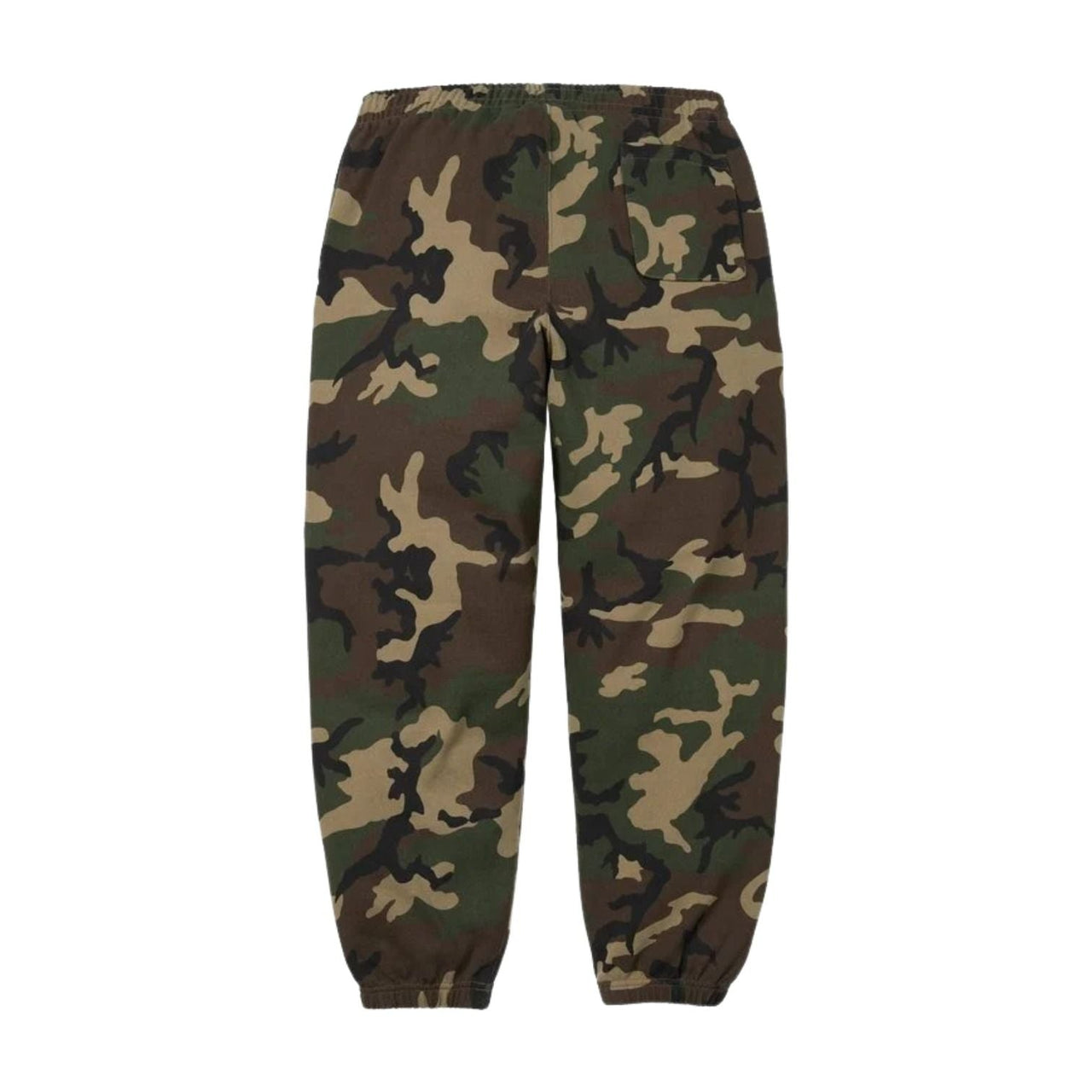 Supreme SS26 Satin Appliqué Sweatpants 'Woodland Camo' SUP-SS26-193-CAM