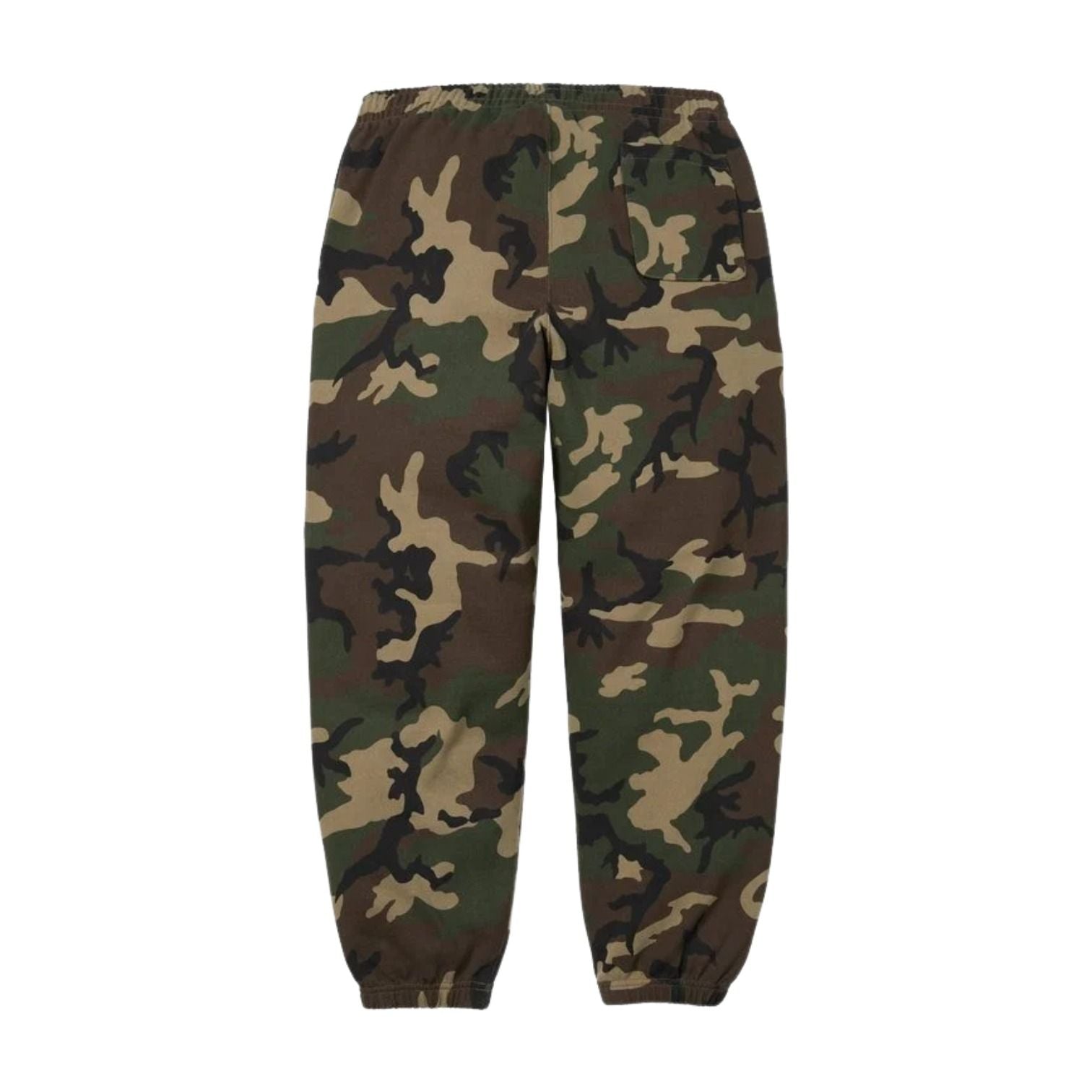 Supreme SS26 Satin Appliqué Sweatpants 'Woodland Camo' SUP-SS26-193-CAM