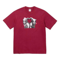Supreme SS26 Skunk T-Shirt 'Cardinal' SUP-SS26-351-CRD