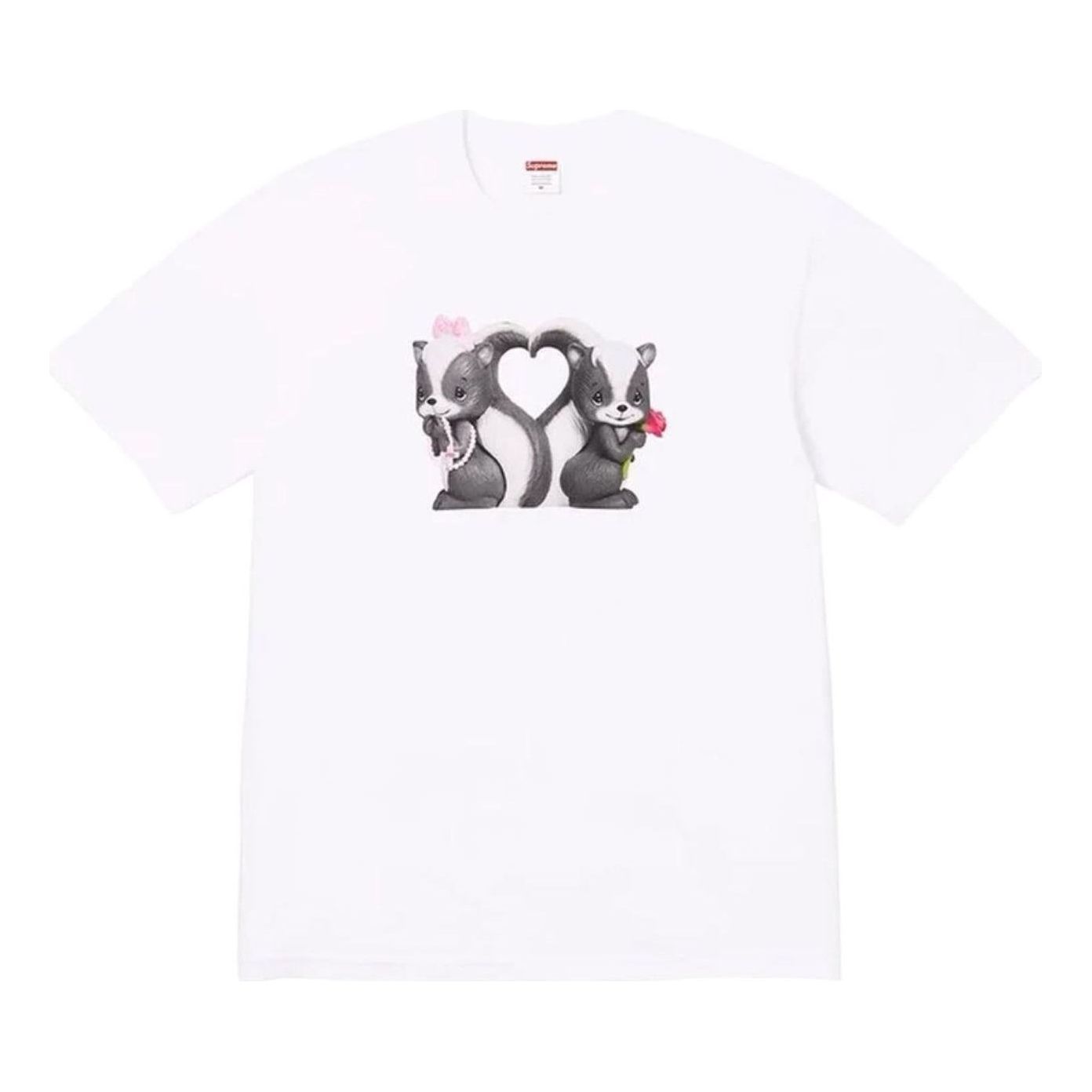 Supreme SS26 Skunk T-Shirt 'White' SUP-SS26-351-WHT