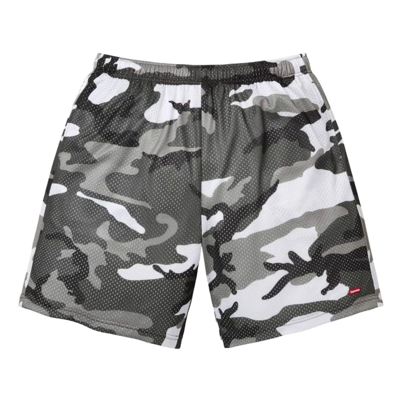 Supreme SS26 Small Box Baggy Mesh Short 'Snow Camo' SUP-SS26-264-SMO