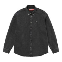 Supreme SS26 Small Box Denim Shirt 'Black' SUP-SS26-362-BLK