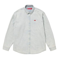 Supreme SS26 Small Box Denim Shirt 'Light Indigo' SUP-SS26-362-LND