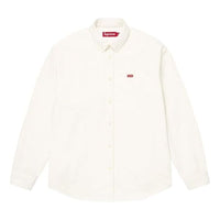 Supreme SS26 Small Box Denim Shirt 'White' SUP-SS26-362-WHT