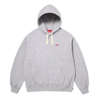 Supreme SS26 Small Box Drawcord Hooded Sweatshirt 'Heather Grey' SUP-SS26-021-HETRGRY