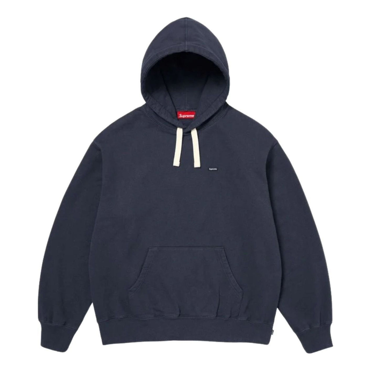 Supreme SS26 Small Box Drawcord Hooded Sweatshirt 'Navy' SUP-SS26-021-NVY